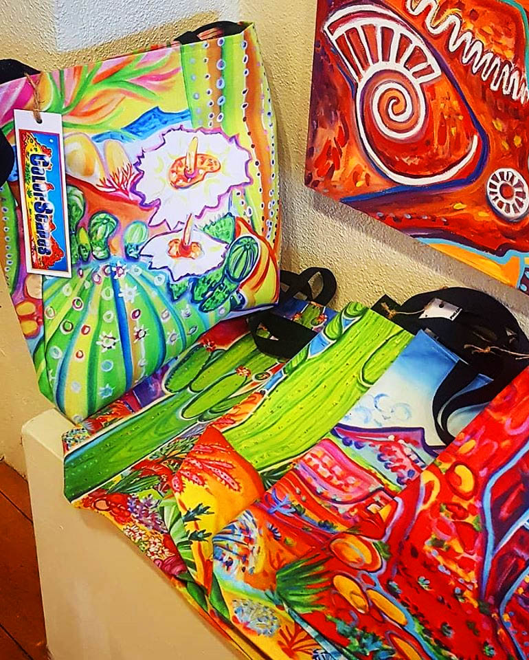 Rachel Houseman, Designer Tote Bags, Totes, ColorScapes, Santa Fe, Southwest