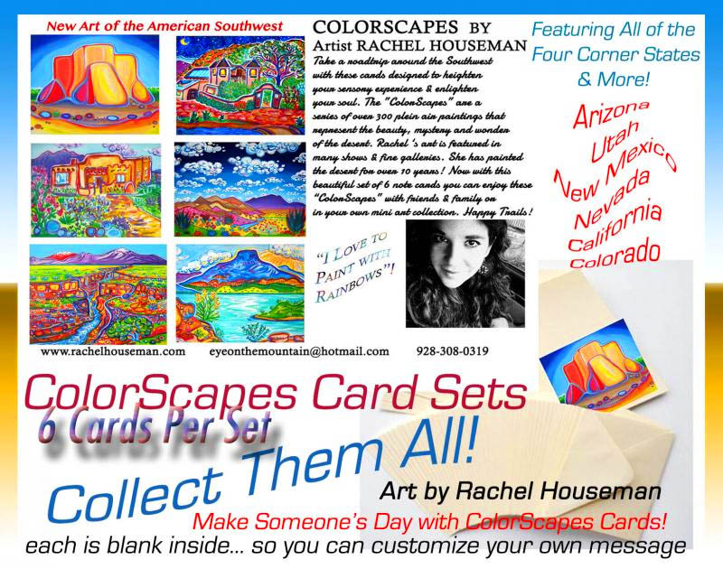 New Mexico, Cardset, Rachel Houseman, Cards, Gift Cards, ColorScapes Card Sets
