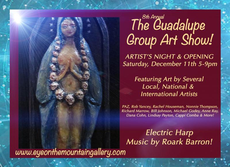 Guadalupe Group Art Show, Art Show, Eye on the Mountain Gallery, Exhibit, Paz
