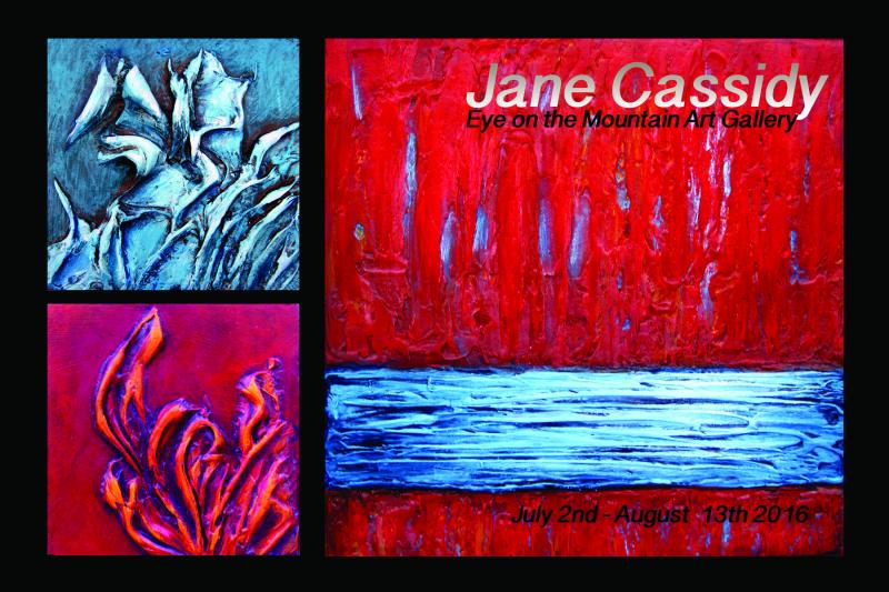 Jane Cassidy, Artist, Eye on the Mountain, Art, Texture, Sacred art, Southwest 