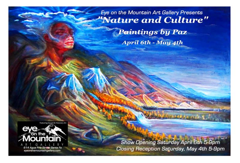 Paz, Paz Winshtien, Eye on the Mountain Art Gallery, Visionary Art, Santa Fe Art