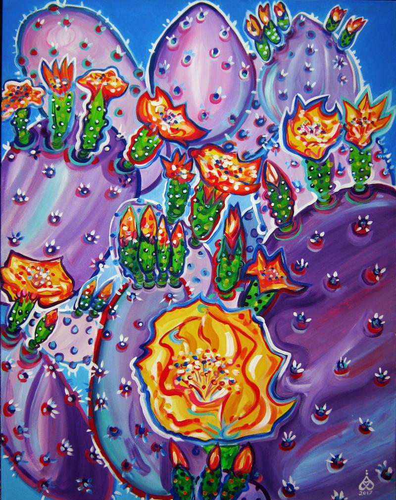 Rachel Houseman, Santa Fe Art, Super Blooms, Santa Fe Artist, ColorScapes